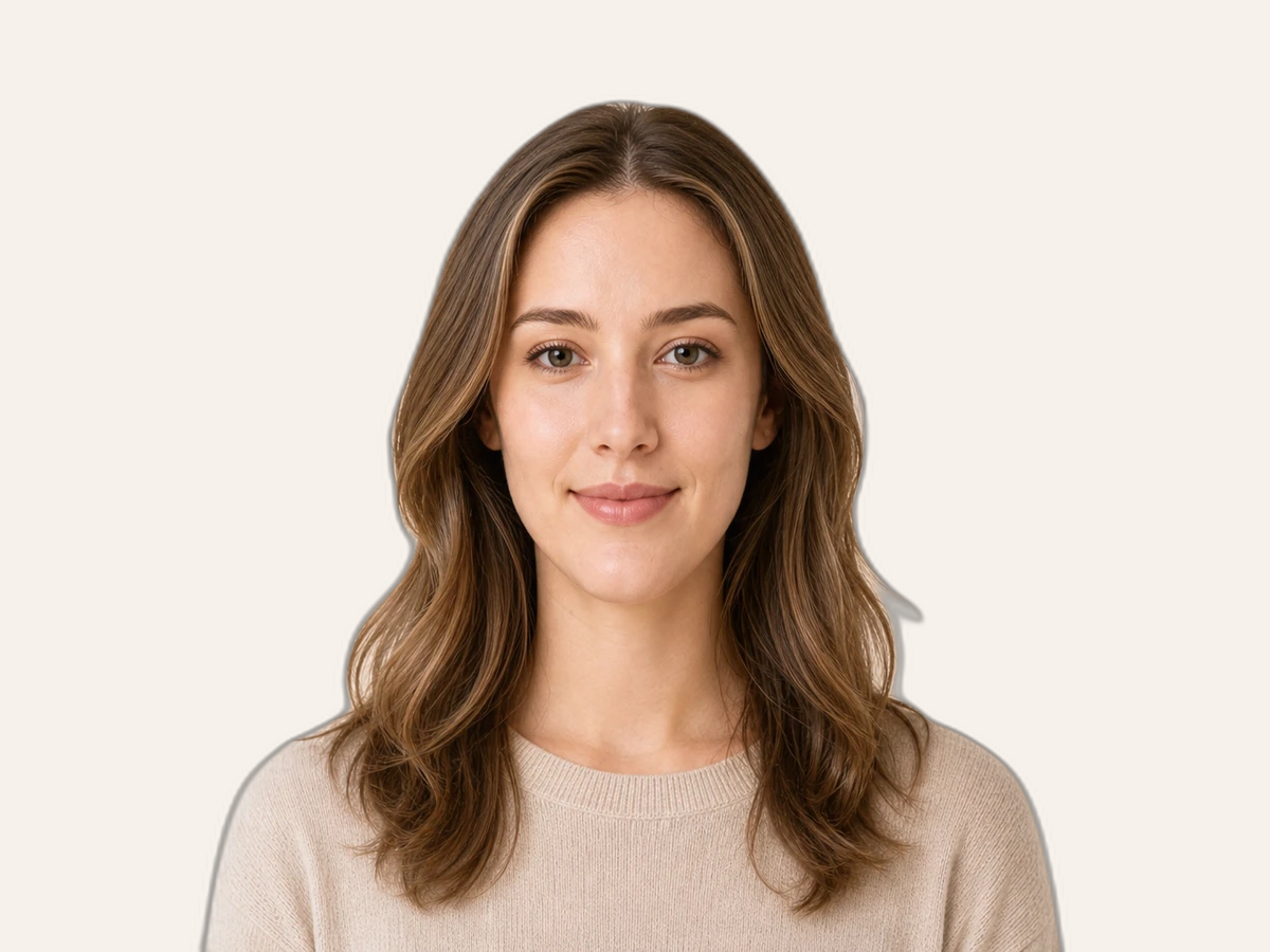 Oblong face women reference