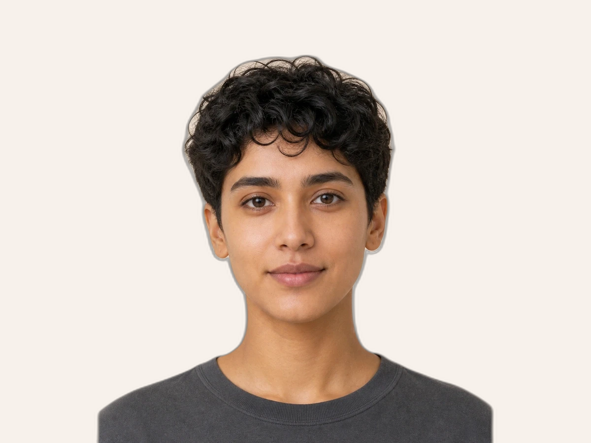 Oval face unisex reference