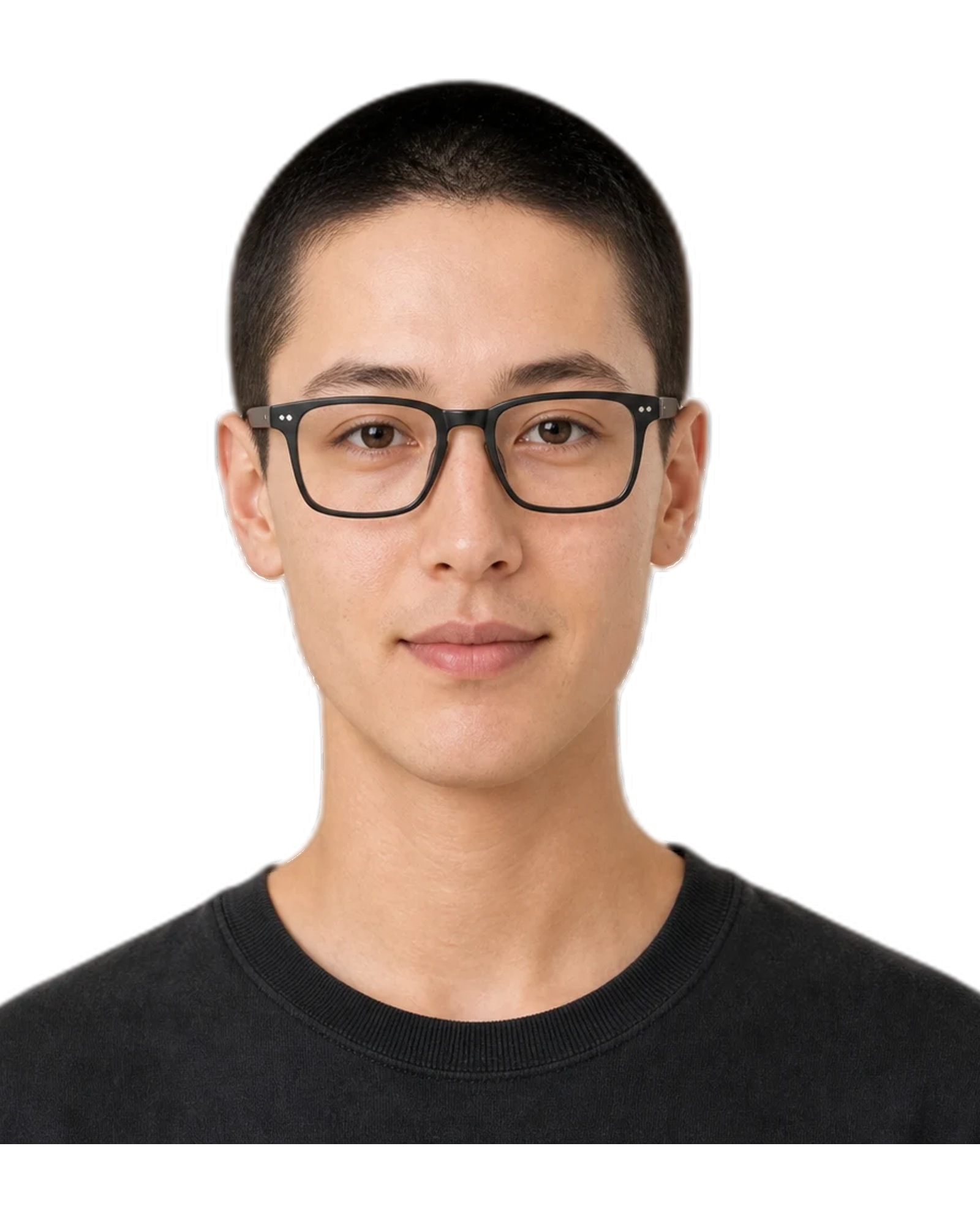 oblong face Unisex glasses hero portrait