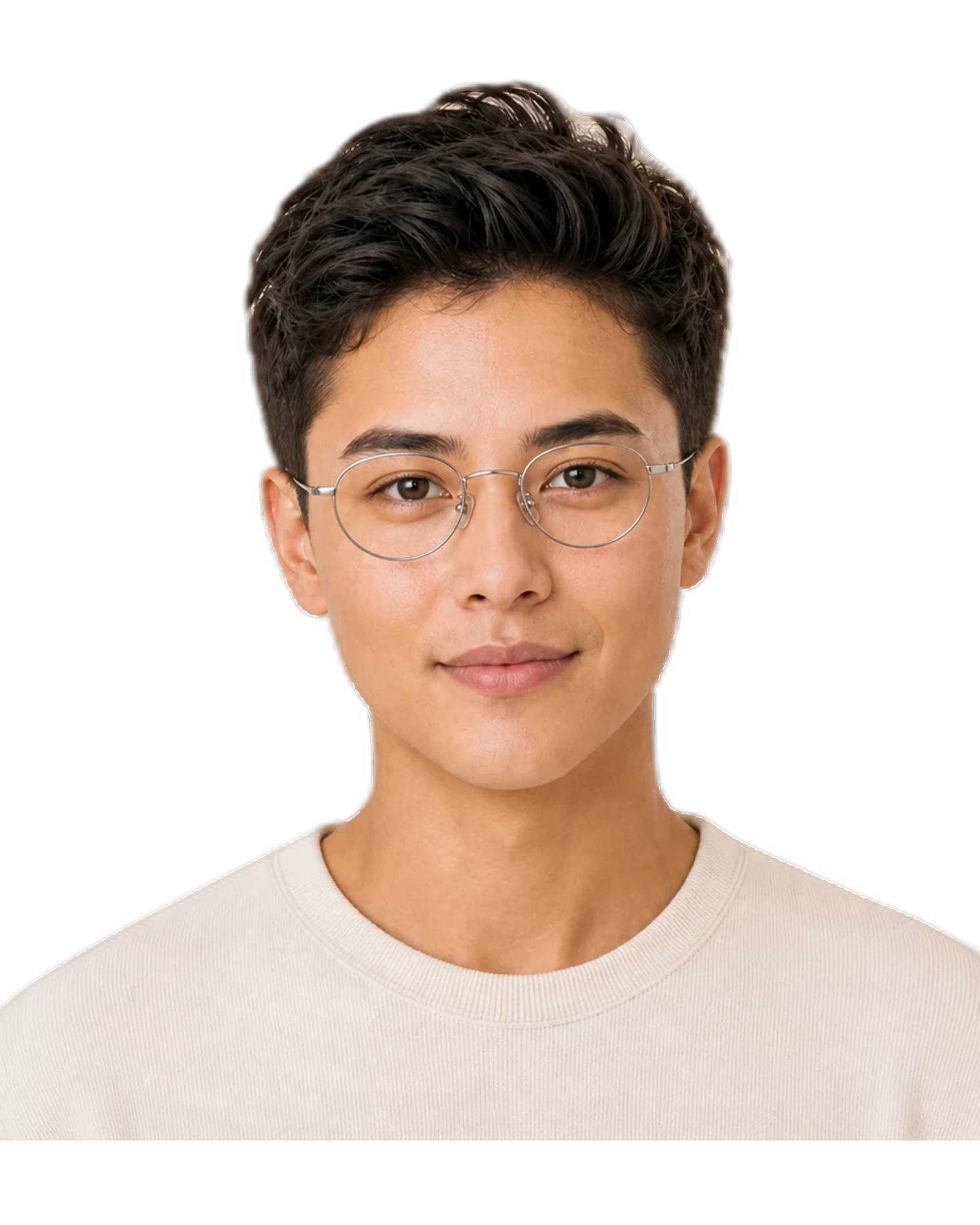 heart face Unisex glasses hero portrait
