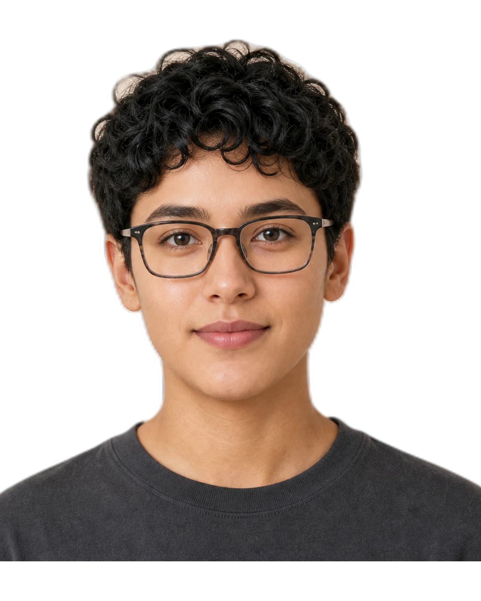 oval face Unisex glasses hero portrait