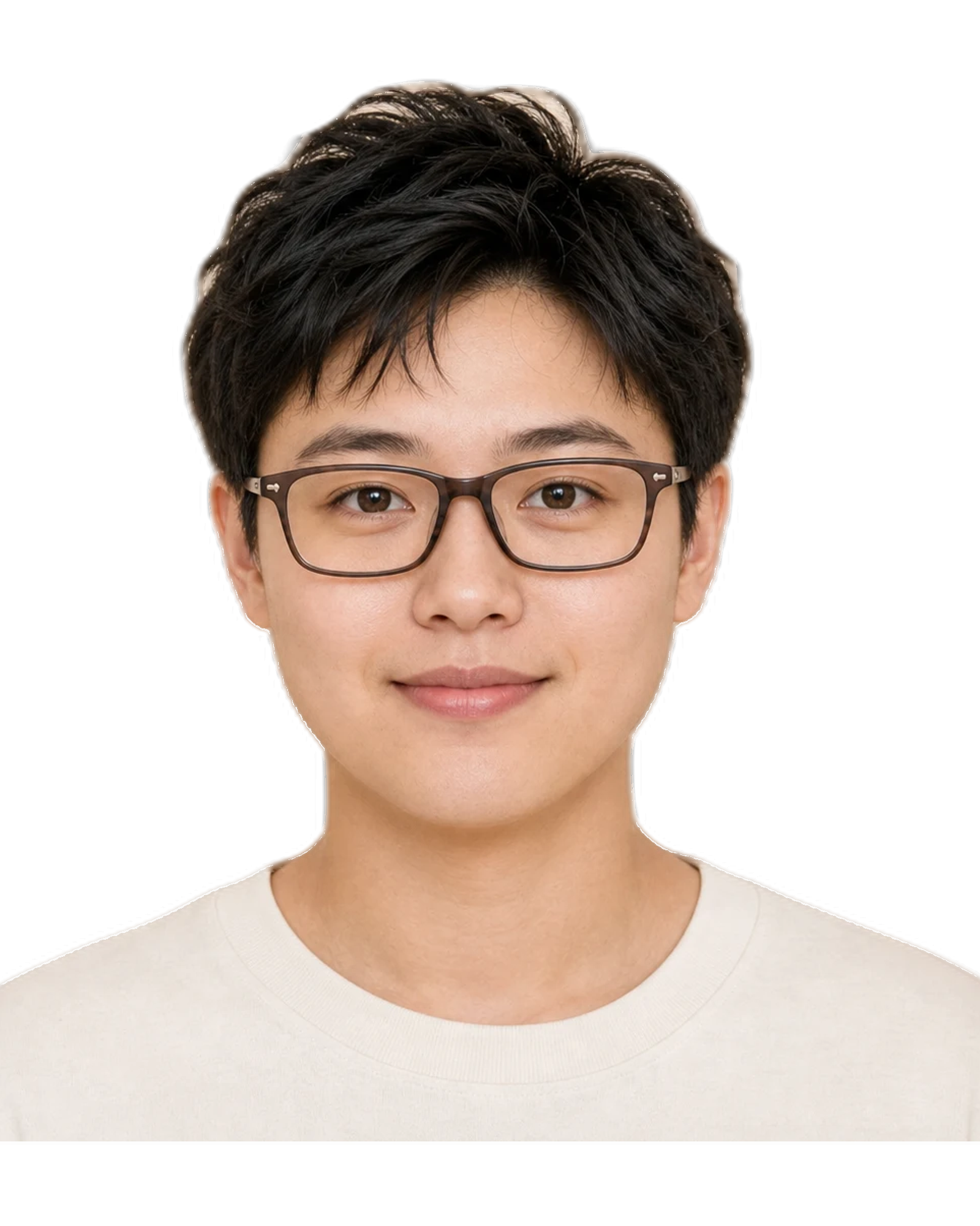 round face Unisex glasses hero portrait