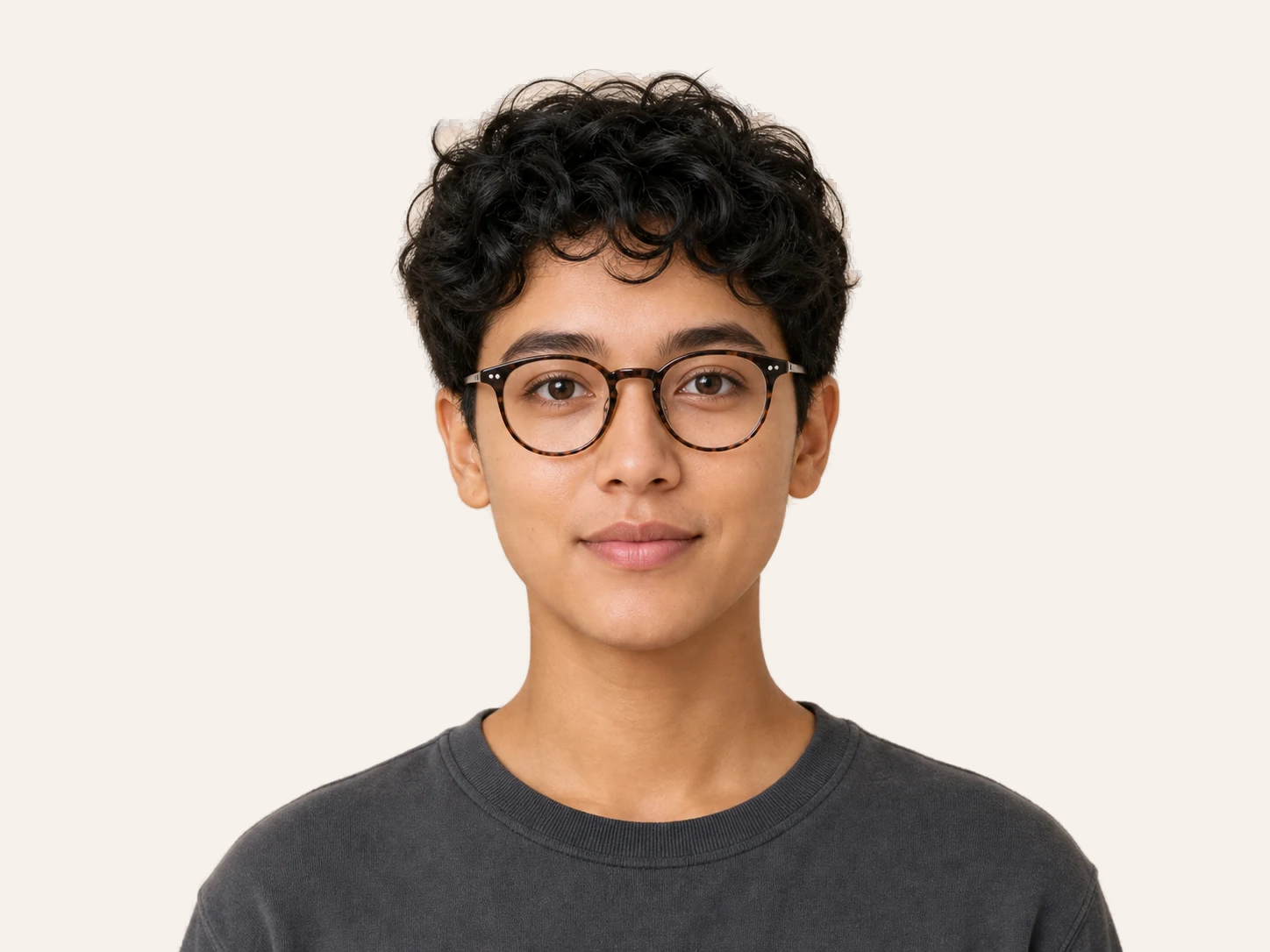 Panto glasses for oval face