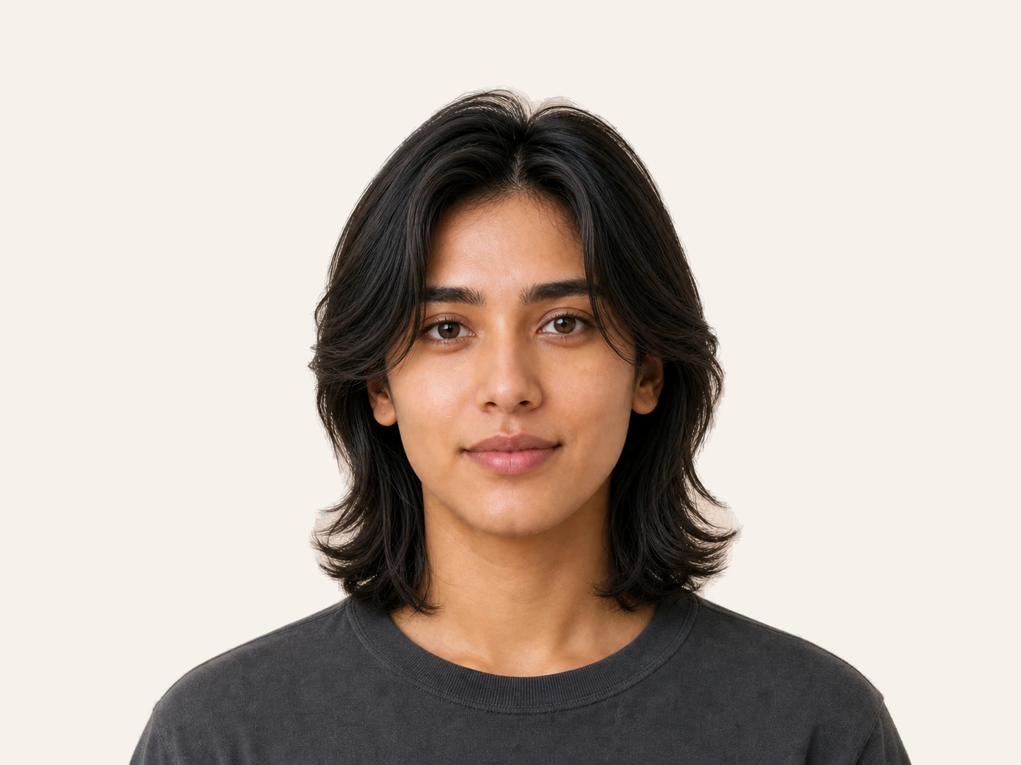 Collarbone Lob hairstyle for oval face