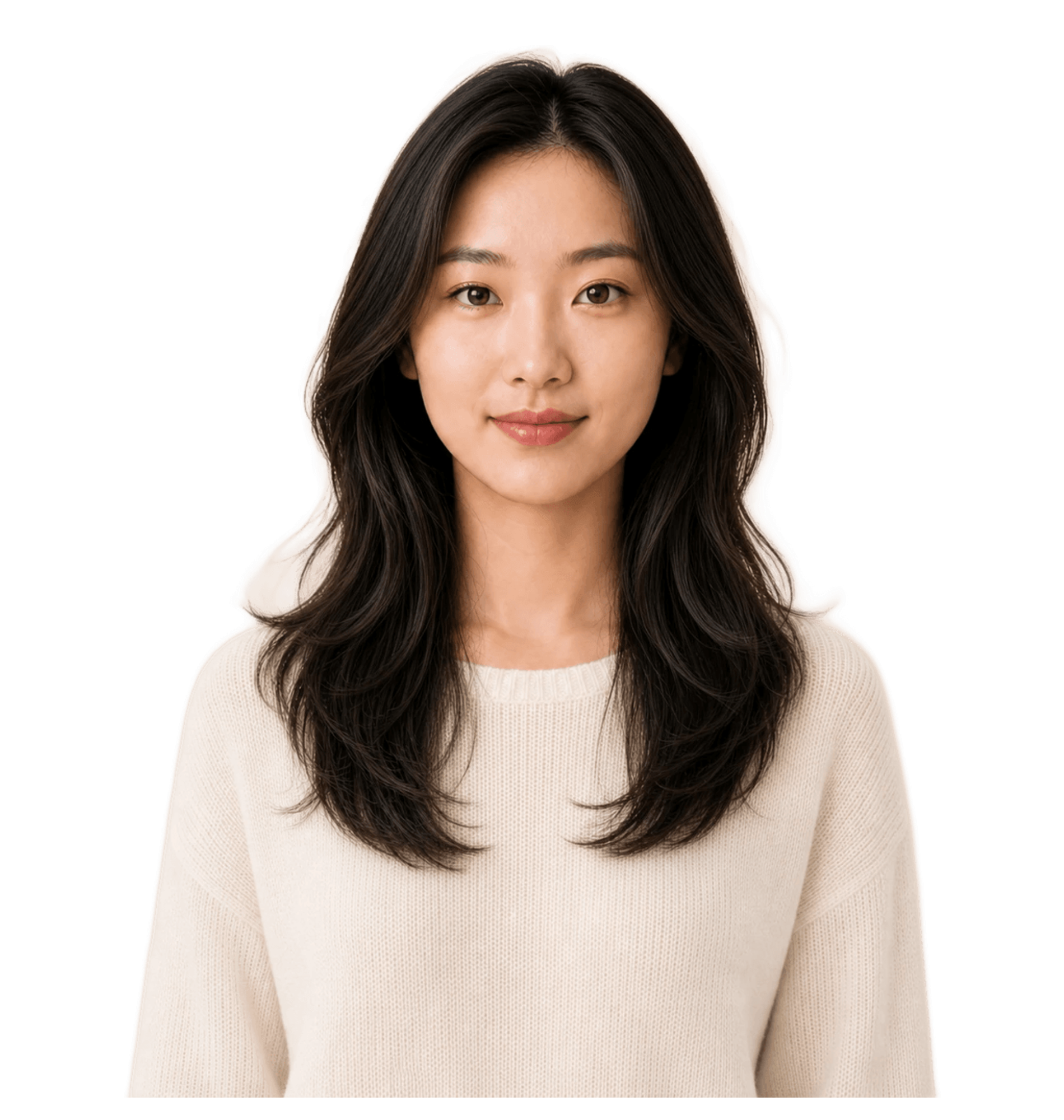 oval face Women hairstyle hero portrait
